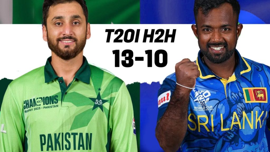 PAK vs SL: T20I Cricket Head-to-Head Records